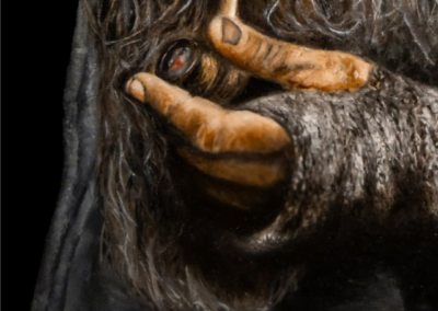 Gandalf, particolare della mano